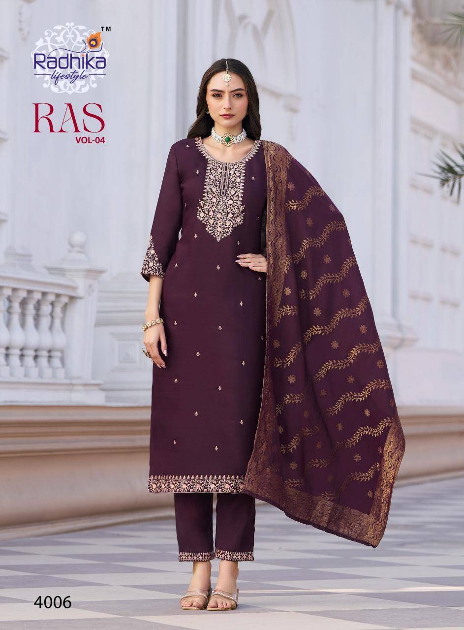 Radhika raas vol-4 Wholesale kurti supplier